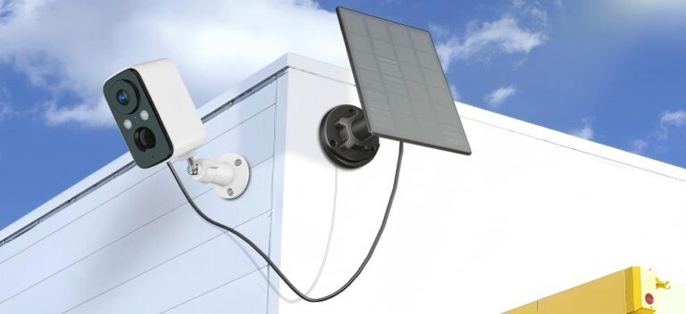 Solar-Powered Low-Consumption Cameras